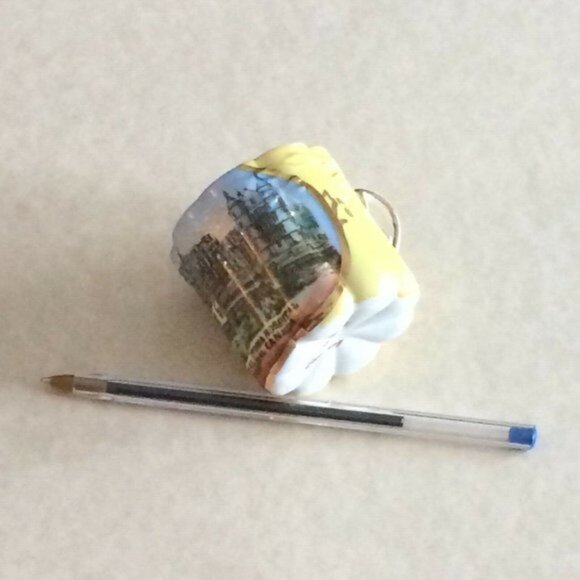 Vintage Royal Victoria Hospital Demi Tasse Espresso Cup Montreal Canada Souvenir - Picture 12 of 12